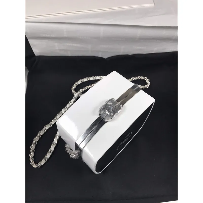 Chanel AP2398 Small Vanity Case Acrylic Black