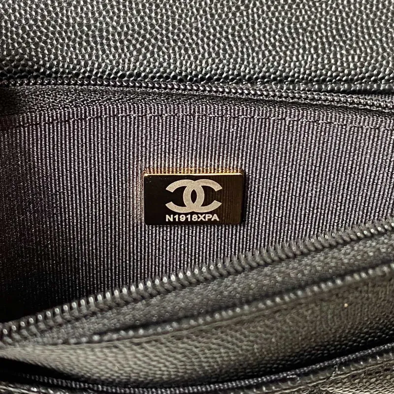 Chanel AP3019 Small Flap Bag WOC Calfskin Phone bag Black
