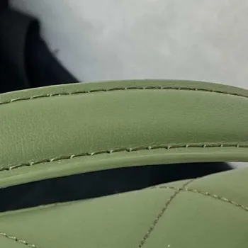 Chanel Small Flap Bag With top Handle Calfskin CC AS2680 Green