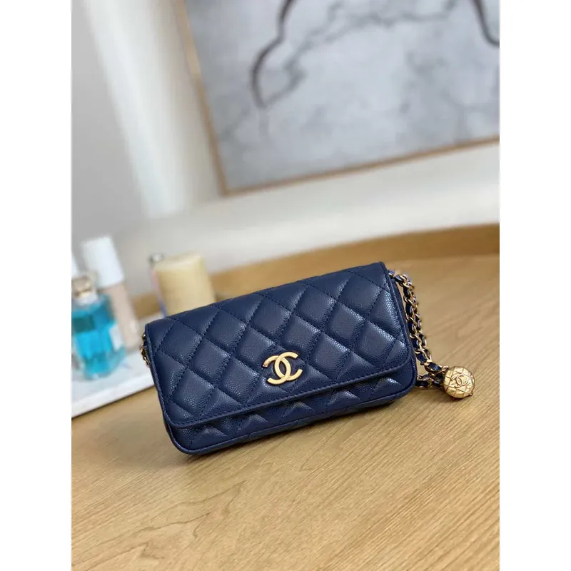 Chanel AP81210 Belt Pocket Bag Blue