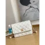 Chanel AS3378 MINI Flap Bag Lambskin White