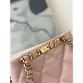 Chanel AS3502 Small TOTE Lambskin Pink