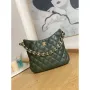 Chanel AS3631 2022 new hippie underarm Hobo bag Lambskin Dark Green