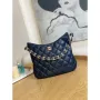 Chanel AS3631 2022 new hippie underarm Hobo bag Lambskin Navy blue