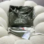 Chanel 22 Handbag Shiny Calfskin AS3261 Dark Green