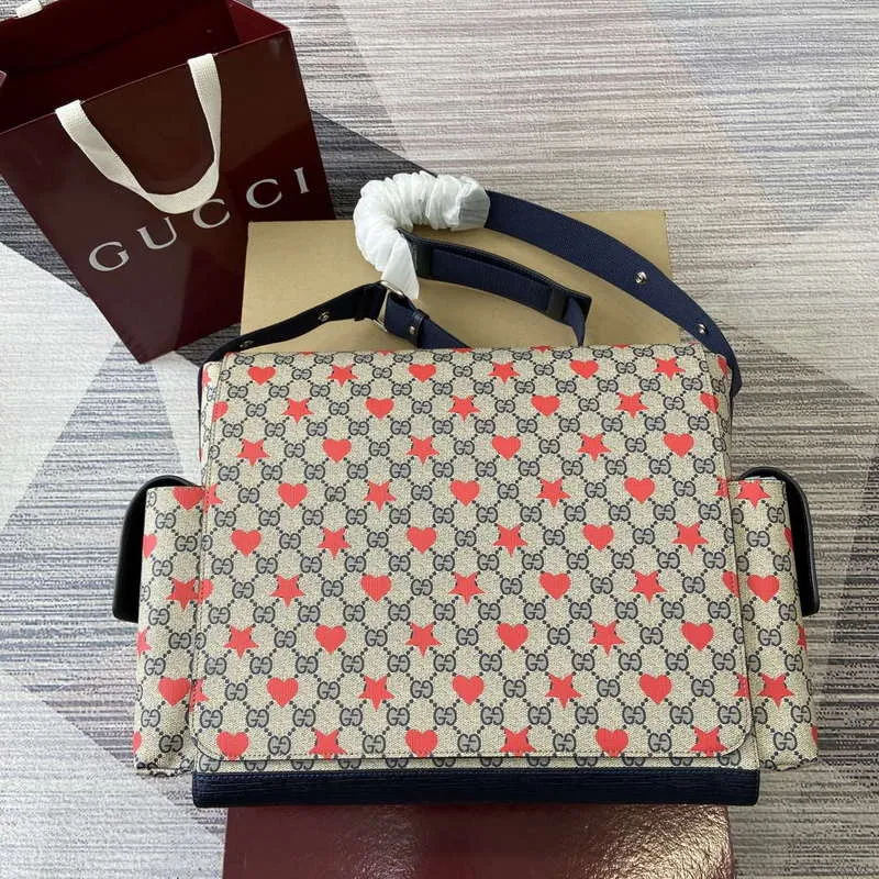 Gucci 811491 Large Changing Bag Dark blue