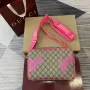 Gucci 839380 Medium Crossbody Bag With Print Bright pink