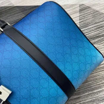 Gucci 835688 Gucci Chroma Medium Duffle Bag Gradient blue