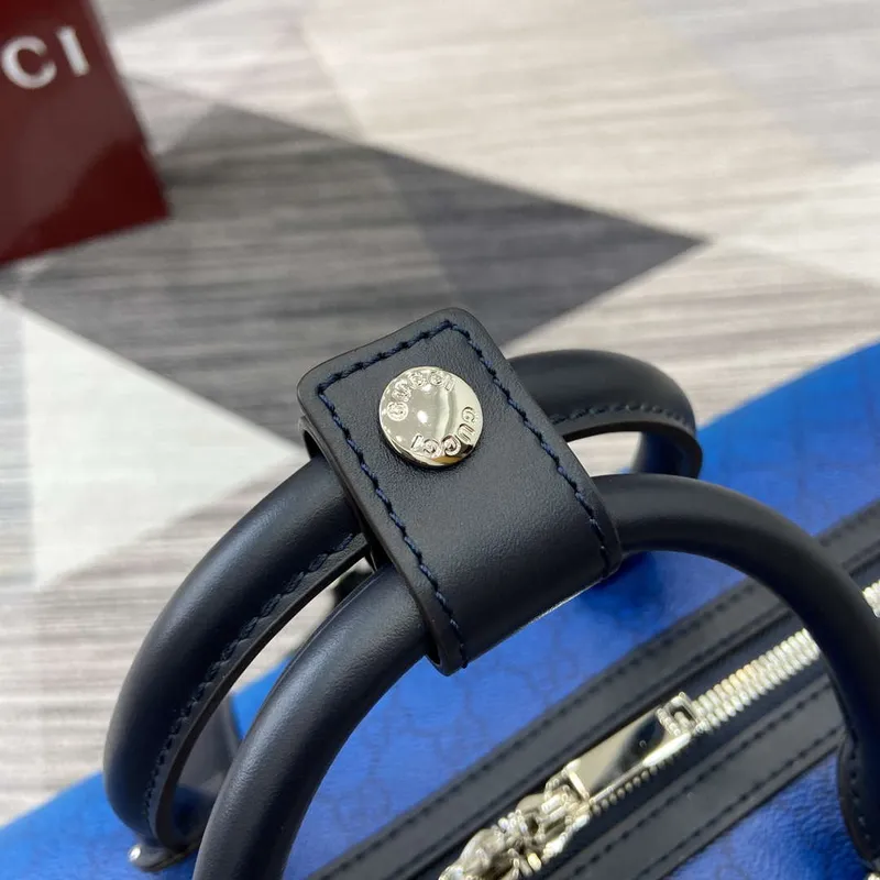 Gucci 835688 Gucci Chroma Medium Duffle Bag Gradient blue