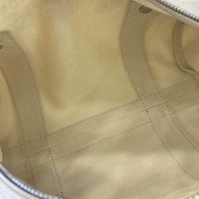 Gucci 816865 Small Printed Canvas Duffle Bag Off white