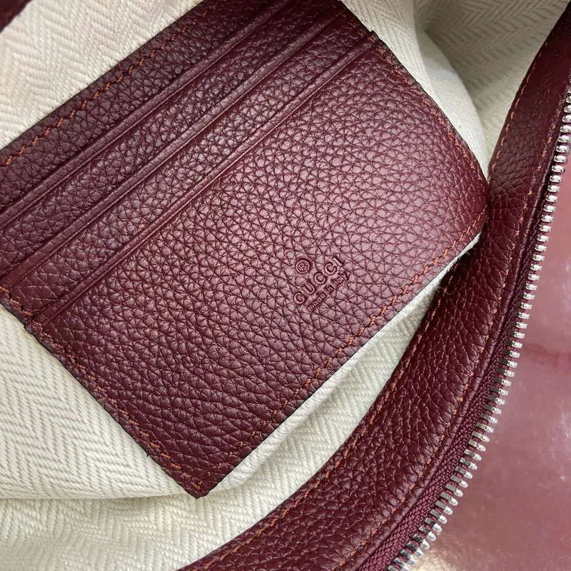 Gucci 824529 Gucci B Small Bag Ancora red