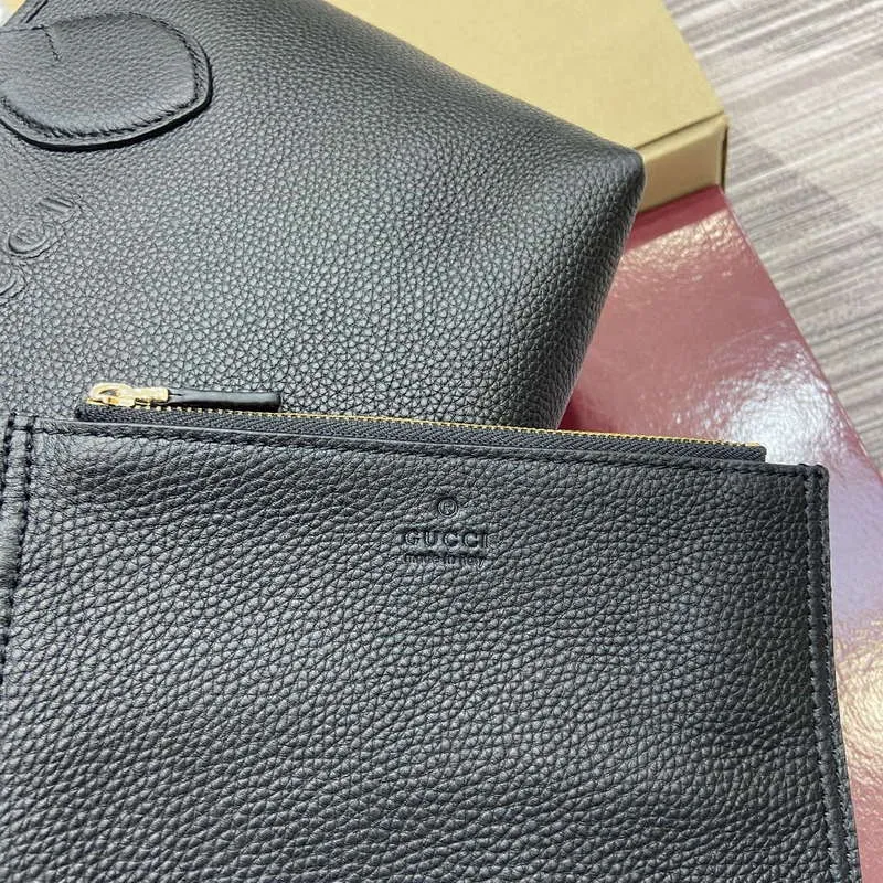 Gucci 839124 Gucci Totissima Small Reversible Tote Bag Black