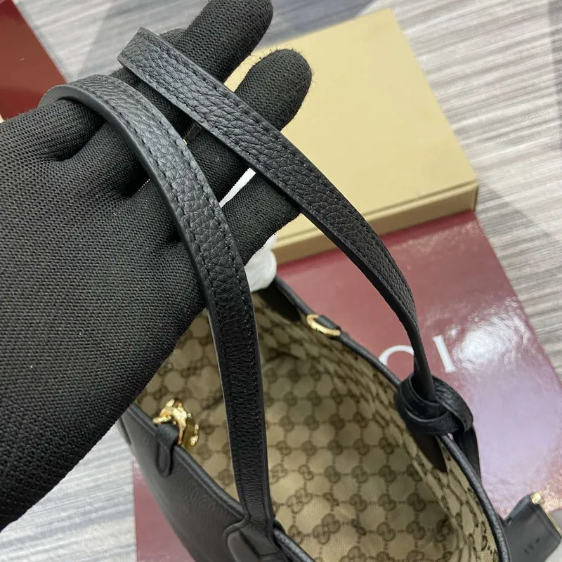 Gucci 839124 Gucci Totissima Small Reversible Tote Bag Black