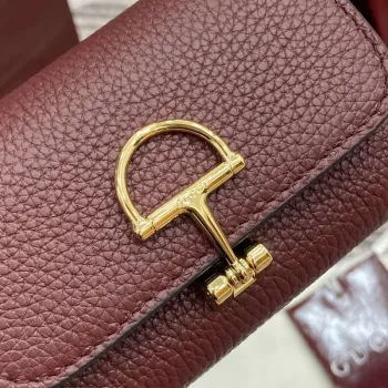 Gucci 828148 Gucci Softbit Card Case Ancora red