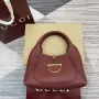 Gucci 837467 Gucci Softbit Medium Top Handle Bag Ancora red
