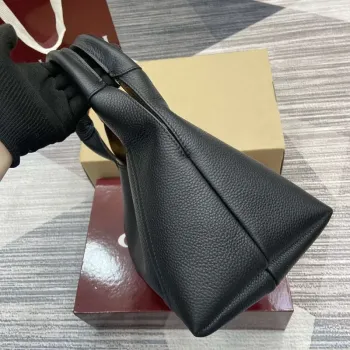 Gucci 837467 Gucci Softbit Medium Top Handle Bag Black