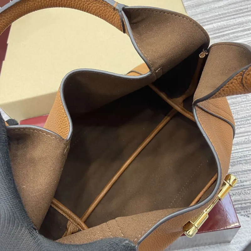 Gucci 837467 Gucci Softbit Medium Top Handle Bag Brown