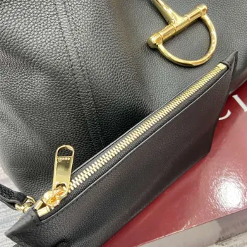 Gucci 837466 Gucci Softbit Maxi Shoulder Bag Black