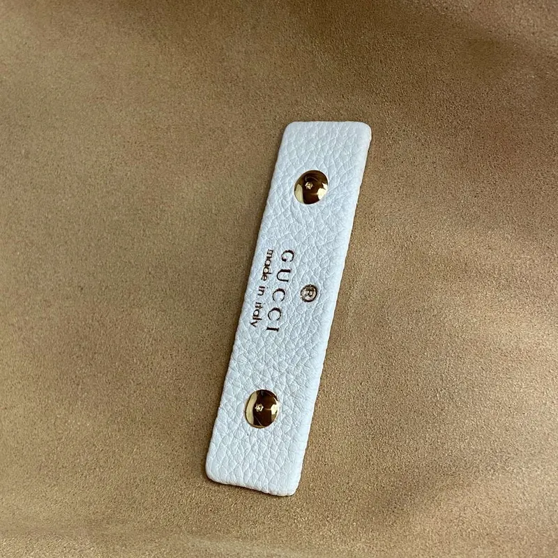 Gucci 837466 Gucci Softbit Maxi Shoulder Bag White