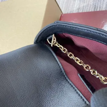 Gucci 841290 GG Marmont Mini Shoulder Bag Black