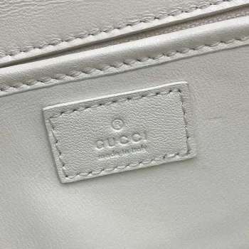 Gucci 827750 Gucci Bamboo Diva Medium Bag White