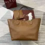 Gucci 839112 Gucci Totissima Large Reversible Tote Bag Brown