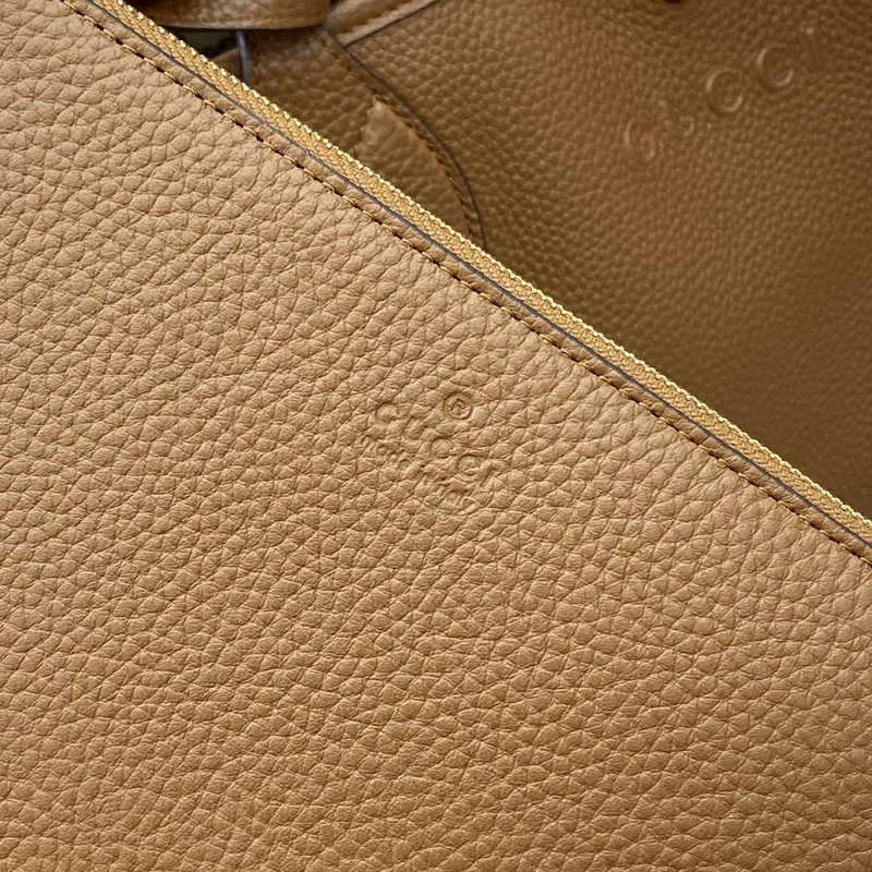 Gucci 839112 Gucci Totissima Large Reversible Tote Bag Brown