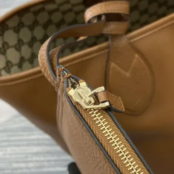 Gucci 839112 Gucci Totissima Large Reversible Tote Bag Brown