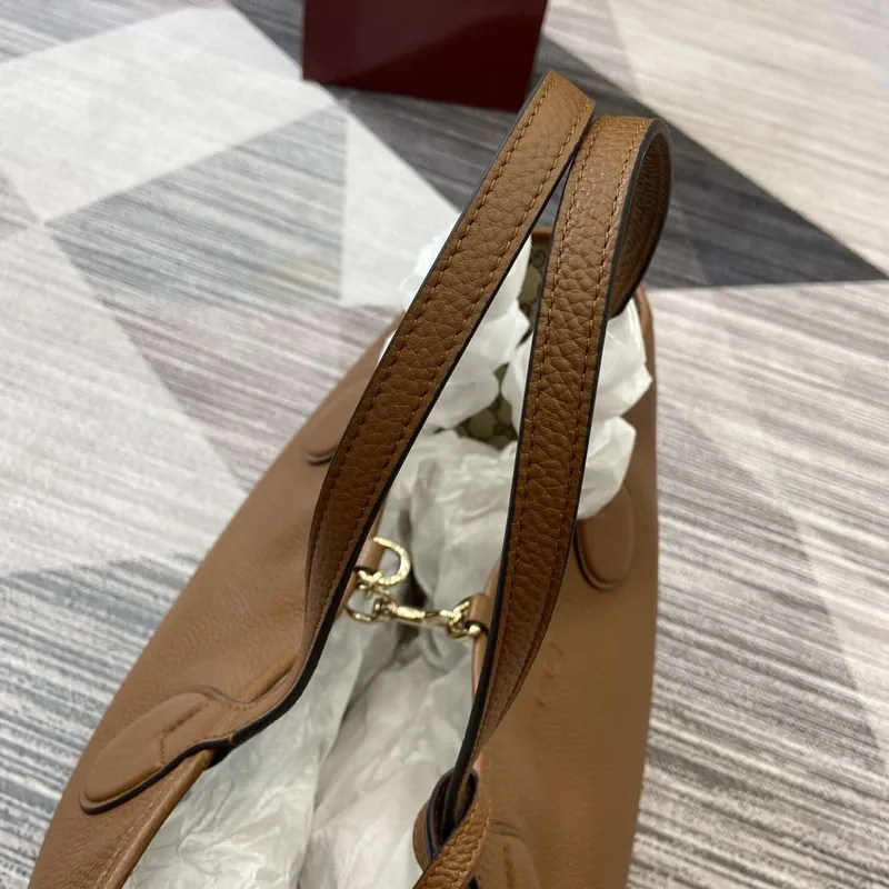 Gucci 839112 Gucci Totissima Large Reversible Tote Bag Brown