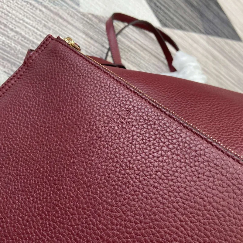 Gucci 839112 Gucci Totissima Large Reversible Tote Bag Red