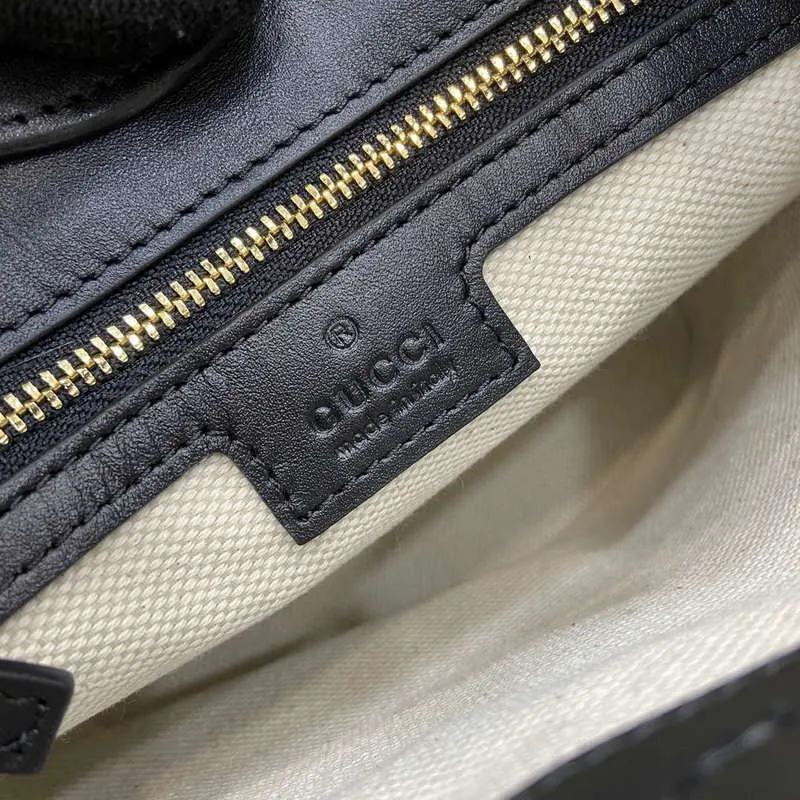 Gucci 833665 Gucci 73 Small Bucket Bag Natural Canvas