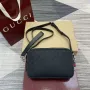 Gucci 834802 GG Canvas Small Crossbody Bag Black