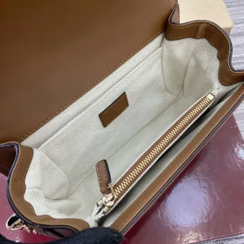 Gucci 826761 Gucci Go Small Shoulder Bag Blue Jeans