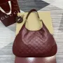 Gucci 834981 Gucci B medium Shoulder Bag Red Leather