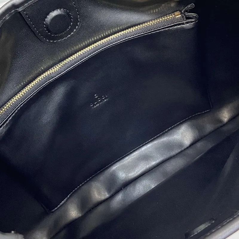 Gucci 834981 Gucci B medium Shoulder Bag Black