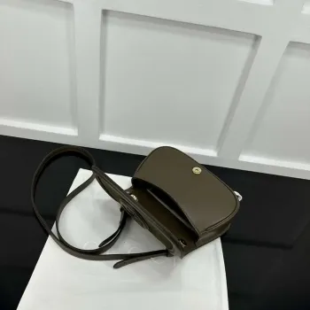 Gucci 815700 Gucci Blondie mini shoulder bag Suede leather Green