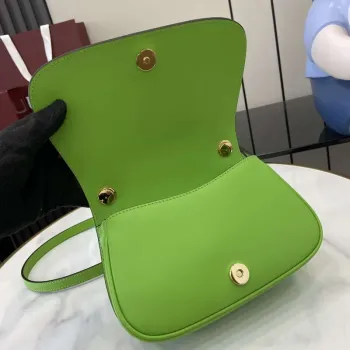 Gucci 815700 Gucci Blondie mini shoulder bag Green Leather