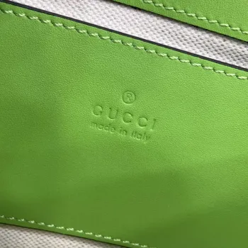 Gucci 815700 Gucci Blondie mini shoulder bag Green Leather