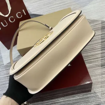 Gucci 815719 Gucci Blondie Medium top handle bag Leather Light Pink
