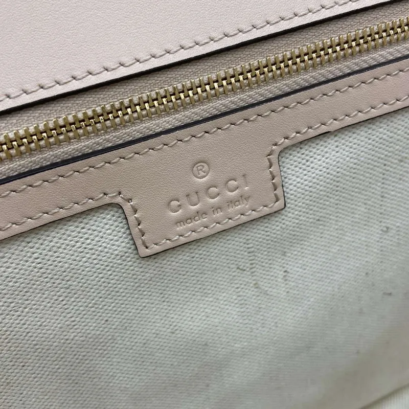 Gucci 815719 Gucci Blondie Medium top handle bag Leather Light Pink