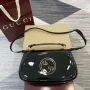Gucci 815719 Gucci Blondie Medium top handle bag Patent Leather Black
