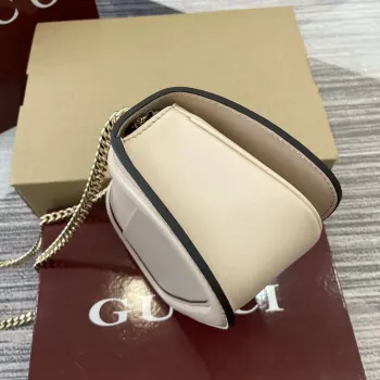 Gucci 815711 Gucci Blondie mini shoulder bag Leather Light Pink