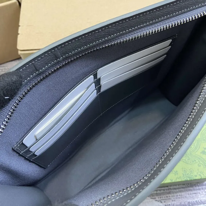 Gucci 768255 GG pouch with GG detail Black