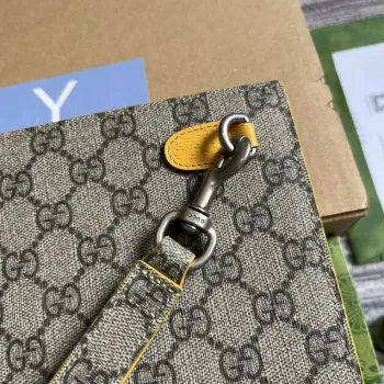 Gucci 768255 GG pouch with GG detail Yellow
