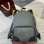 Gucci 821159 GG Emblem Medium Backpack Black