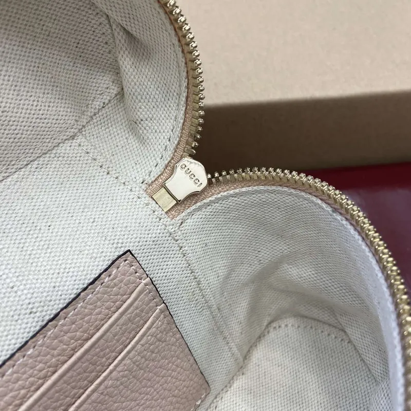 Gucci 815949 GG Emblem super mini bag Beige