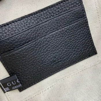 Gucci 815949 GG Emblem super mini bag Black