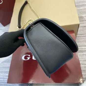 Gucci 815711 Gucci Blondie mini shoulder bag Black