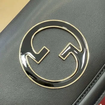 Gucci 815711 Gucci Blondie mini shoulder bag Black