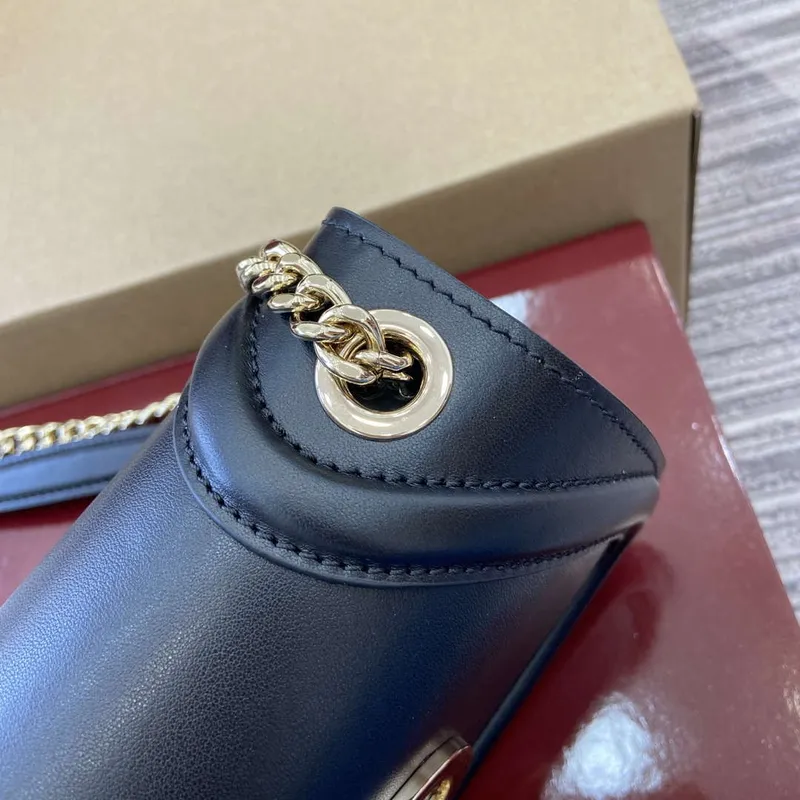 Gucci 815711 Gucci Blondie mini shoulder bag Black